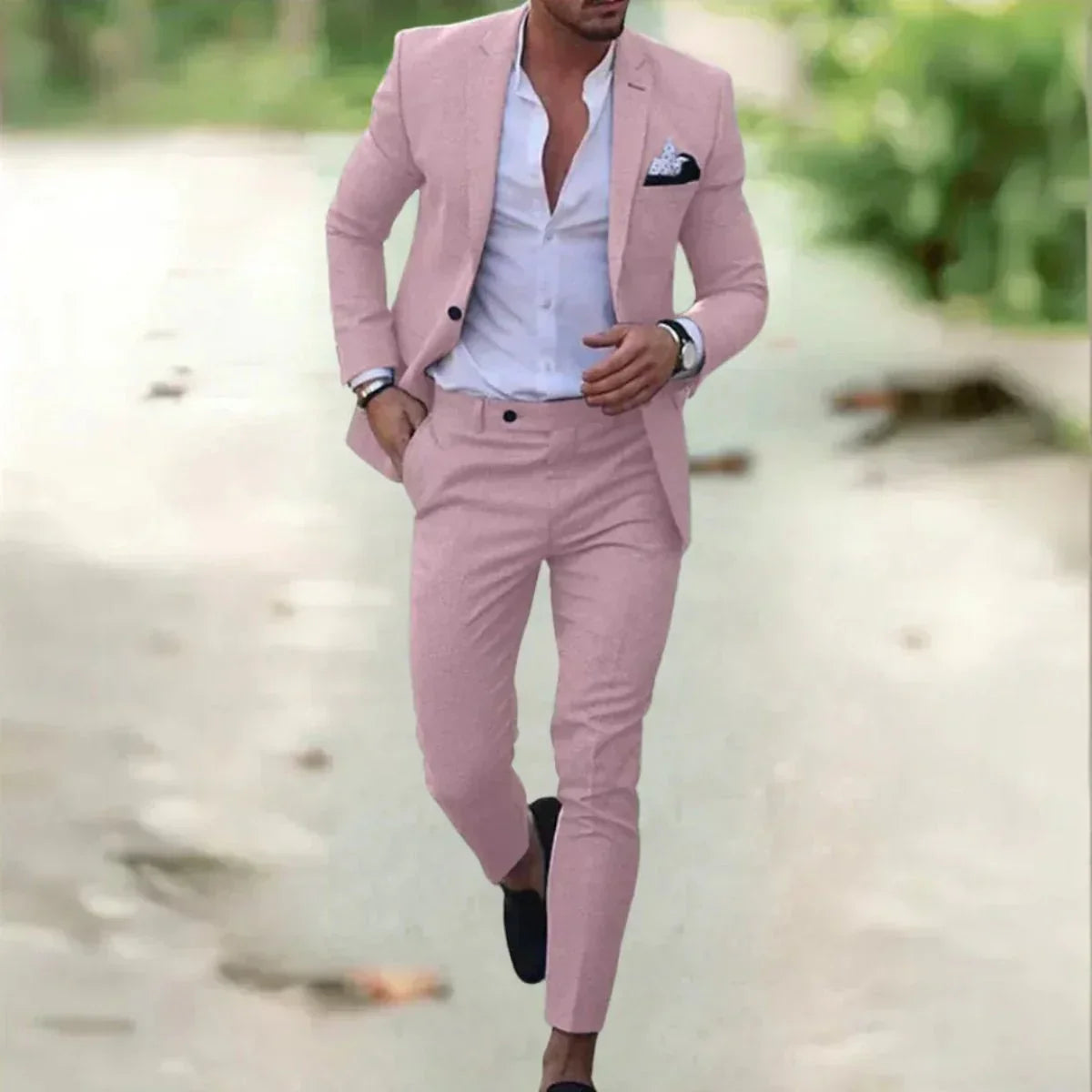 Cedric | Men's Tailored Two-Piece Notch-Lapel Suit
