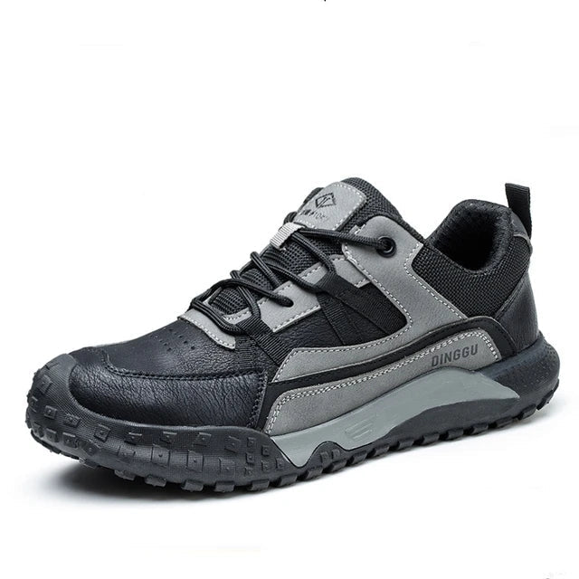 Men's Work Sneakers Mesh Fabric Cushioned Sole Lightweight Fit