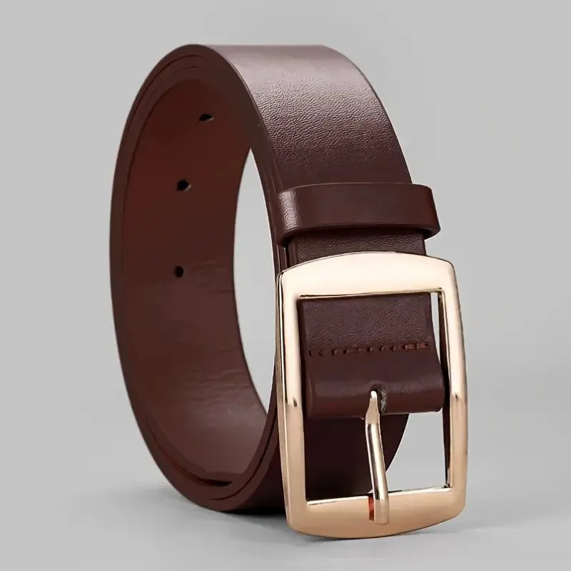 Belt Leather Metal Pin Buckle