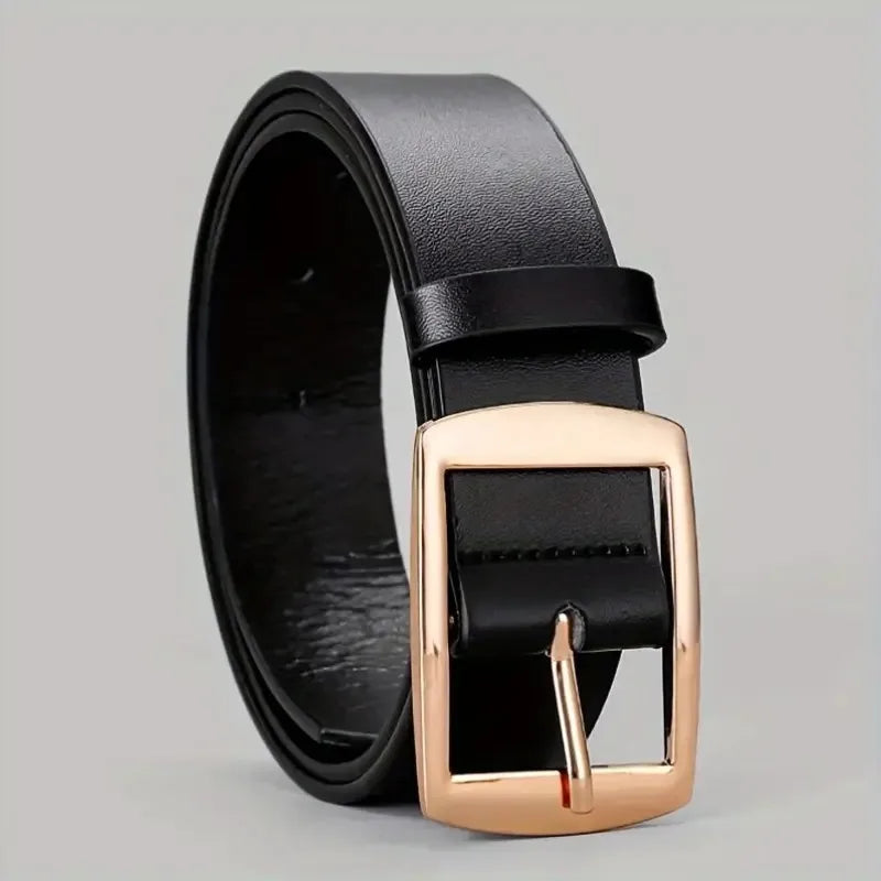 Belt Leather Metal Pin Buckle