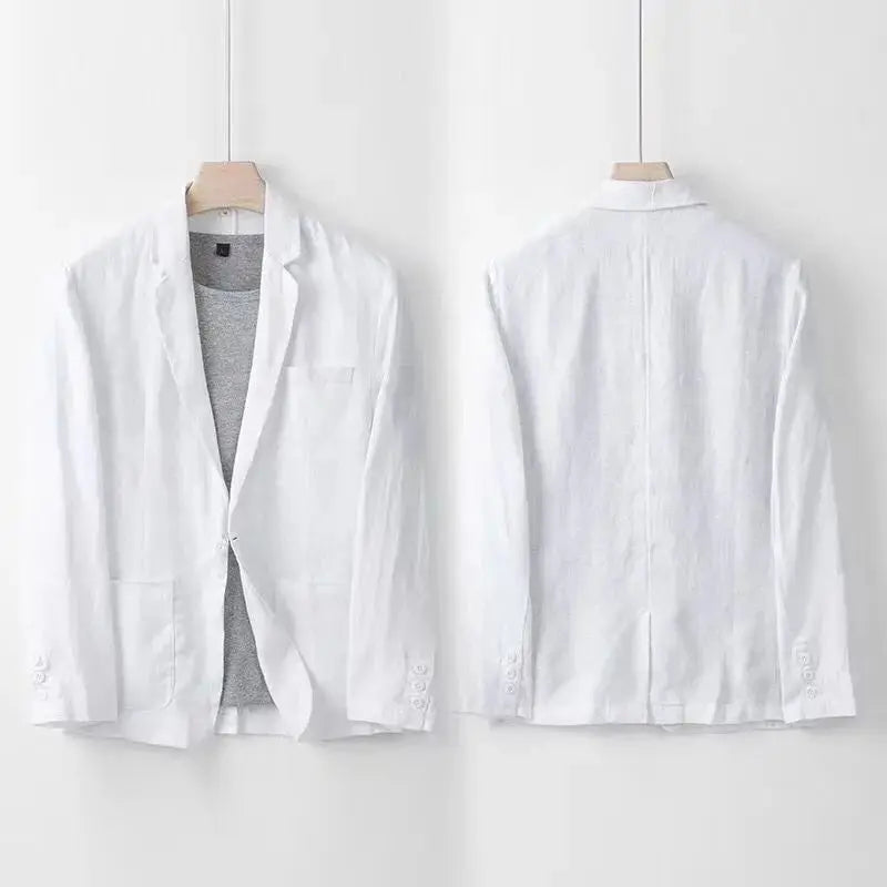 Suit Two Piece Relaxed Fit Notch Lapel Patch Pockets