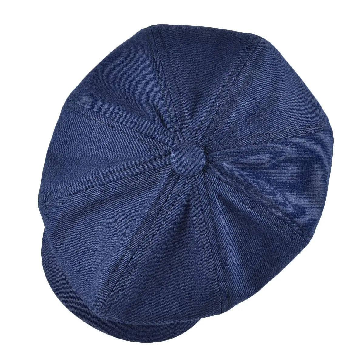 Cap Twill Cotton Newsboy 8 Panel Flat Ivy