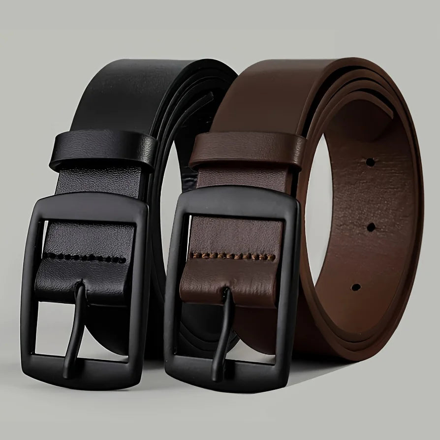 Belt Leather Metal Pin Buckle