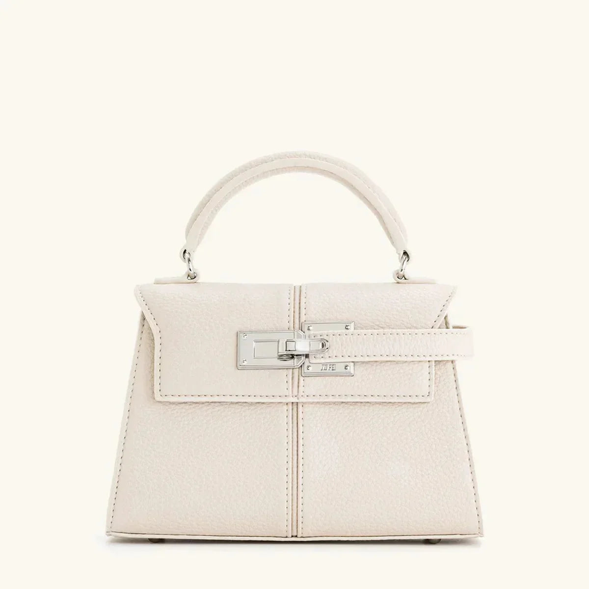 Women’s Crossbody Handbag with Gold-Tone Hardware