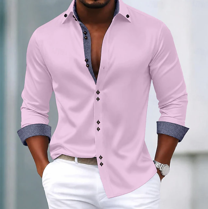 Hugh | Men's Classic Collar Everyday Shirt