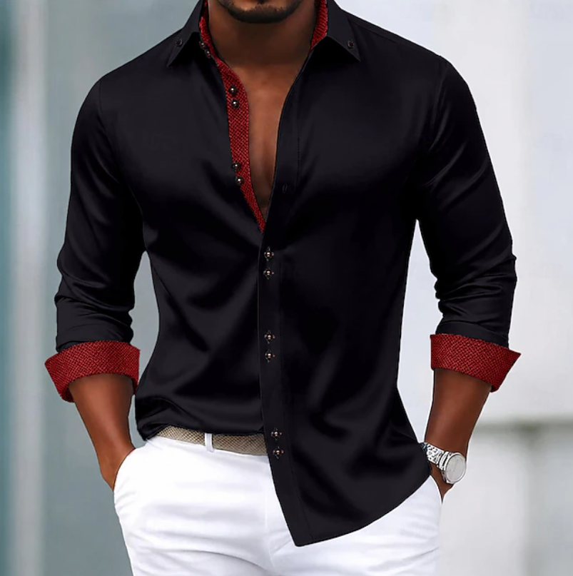 Hugh | Men's Classic Collar Everyday Shirt