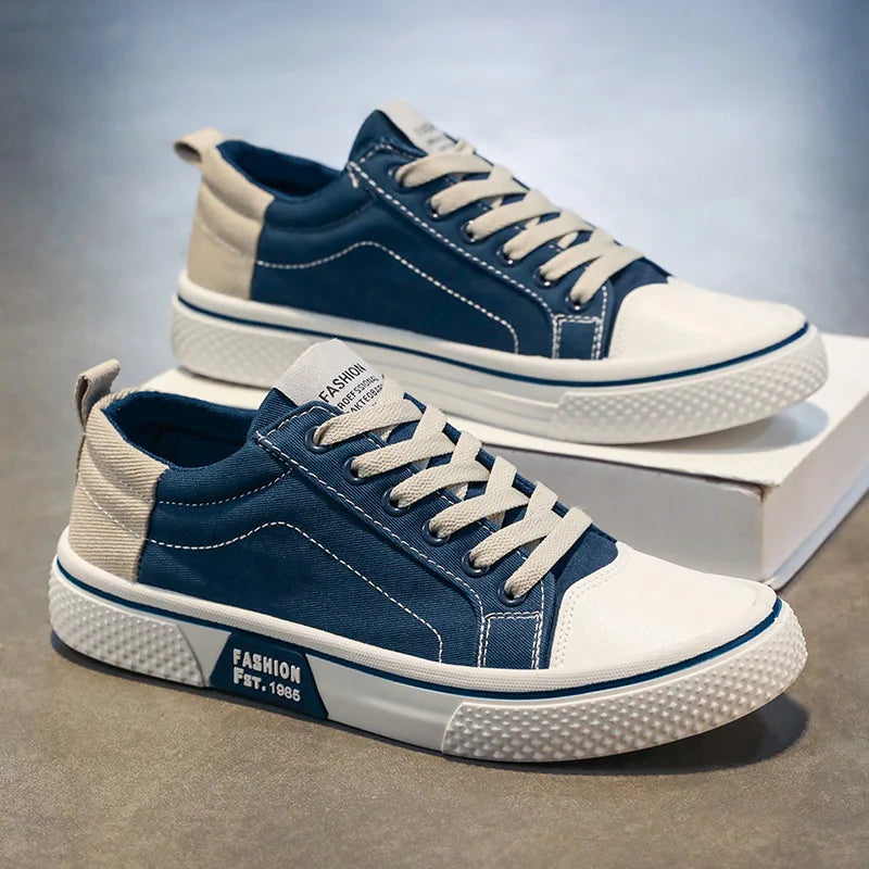 Men's Low-Top Lace-Up Skate Trainers original source photo 5
