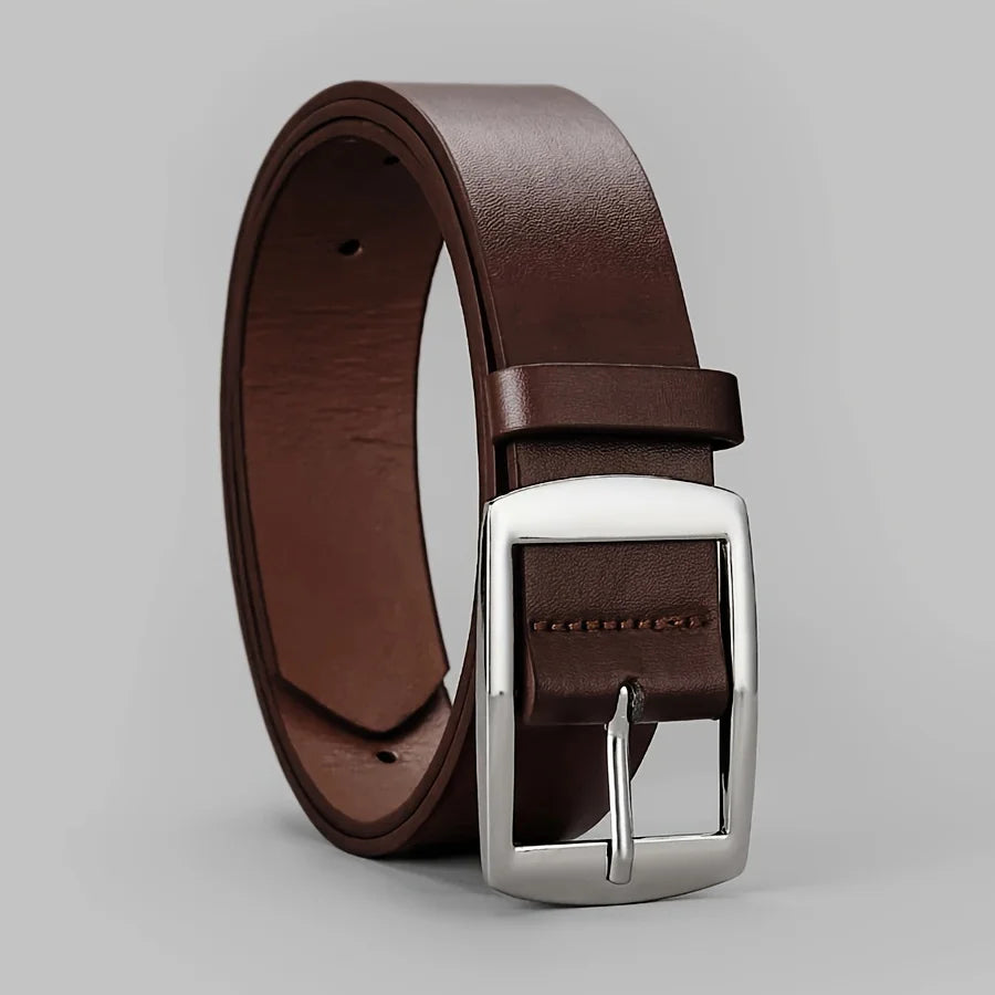 Belt Leather Metal Pin Buckle