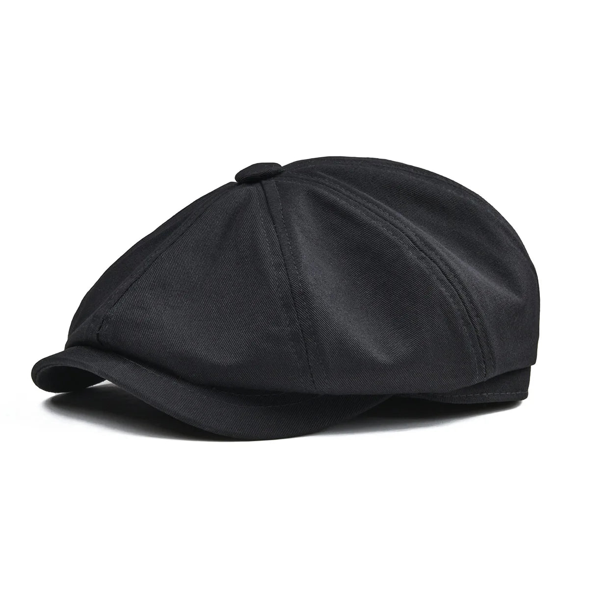 Cap Twill Cotton Newsboy 8 Panel Flat Ivy