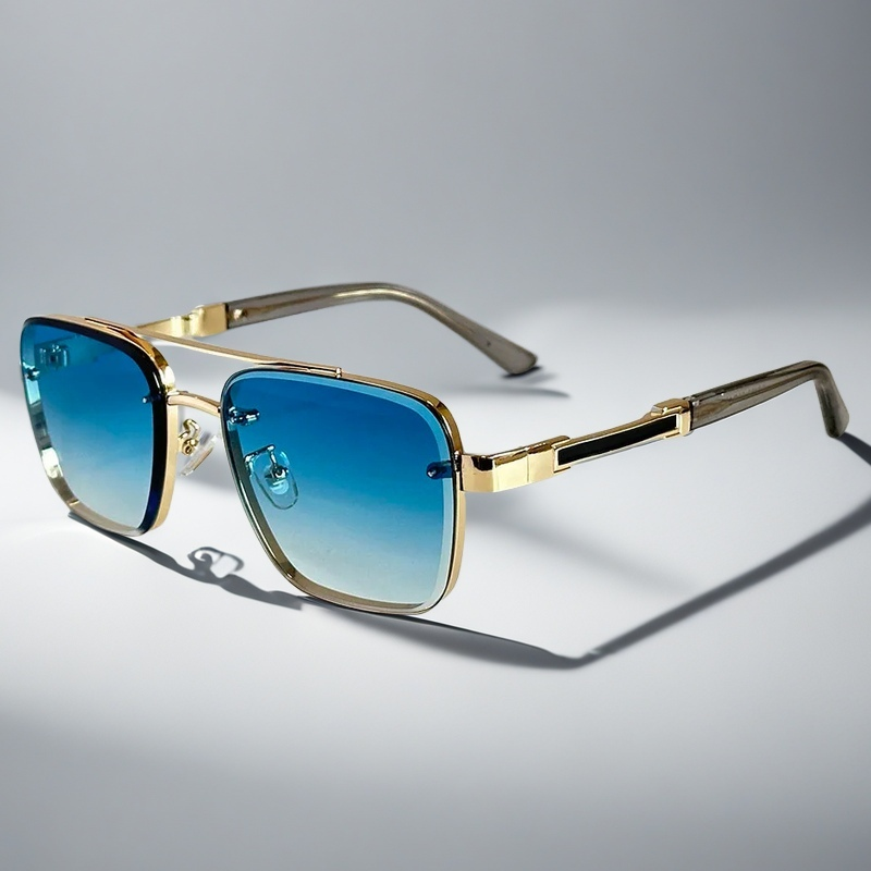 Men's Square-Frame Gradient Sunglasses product photo 3