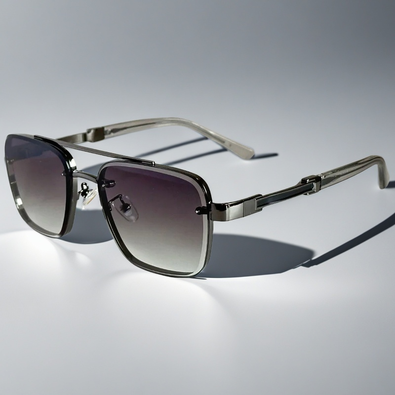 Men's Square-Frame Gradient Sunglasses product photo 4