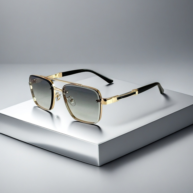 Men's Square-Frame Gradient Sunglasses product photo 5