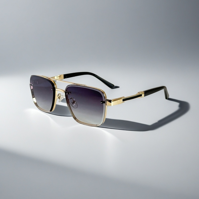 Men's Square-Frame Gradient Sunglasses product photo 6