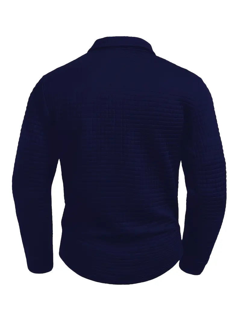 Men's Long-Sleeve Polo with Sleeve Pocket product photo 7
