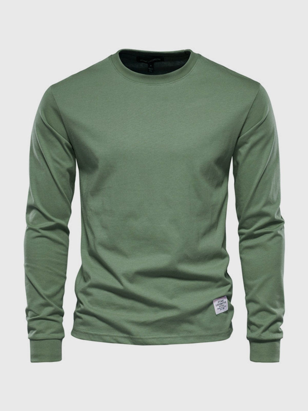 Men's Long Sleeve Crew Neck Sweater Comfortable Fit