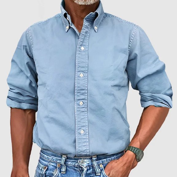 Rupert men's classic shirt - Light Blue