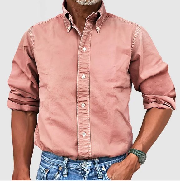 Rupert men's classic shirt - Pink