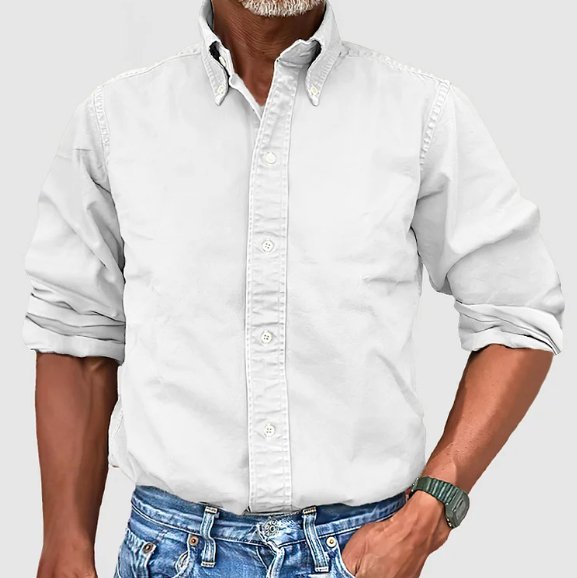Rupert men's classic shirt - White