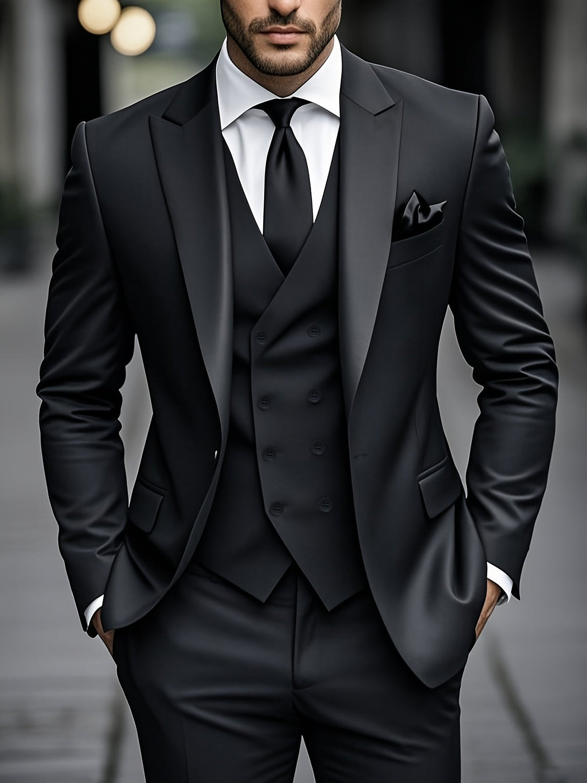 Alaric three-piece set - Black