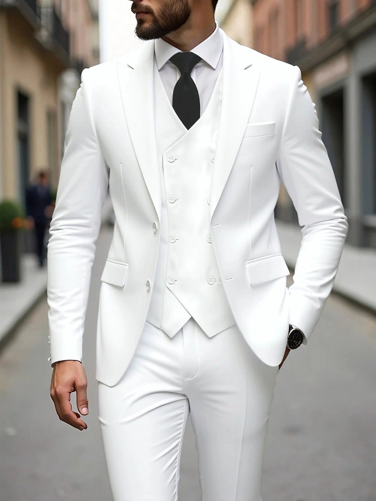 Alaric three-piece set - White