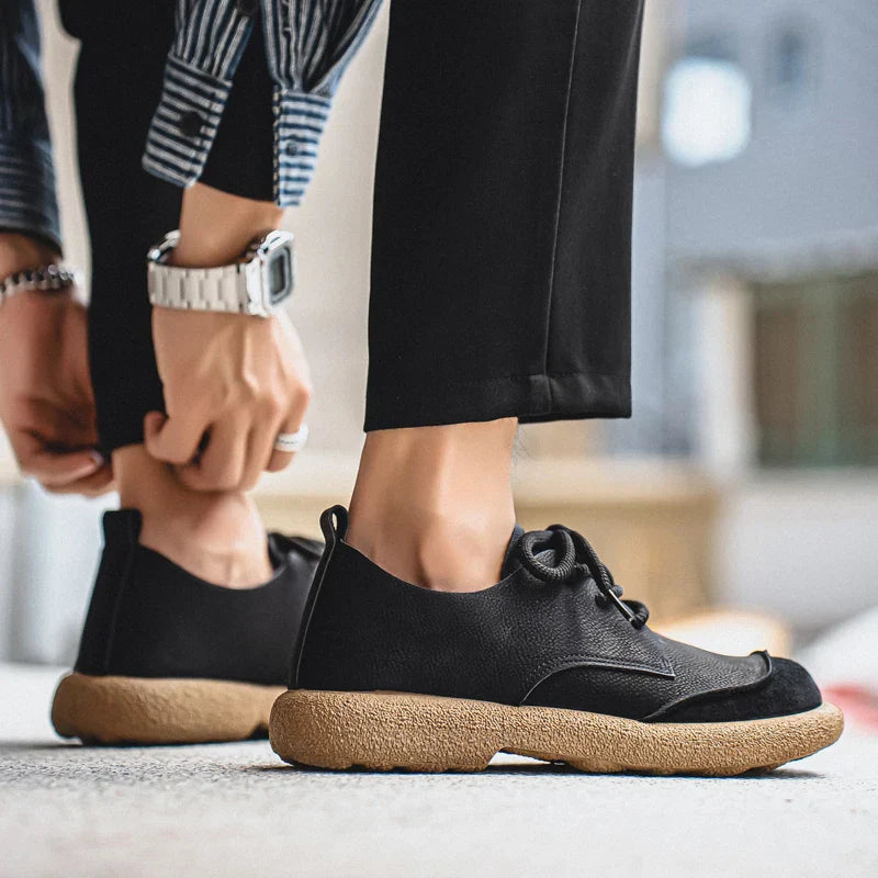 Crispin | Men's Casual Everyday Comfort Shoes Black