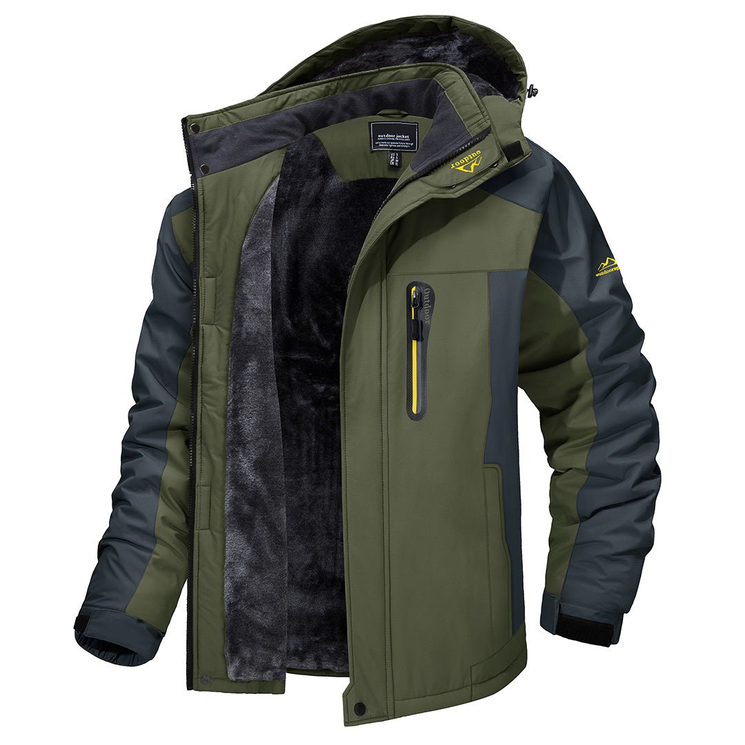 Men's Full-Zip Cold-Season Jacket Green