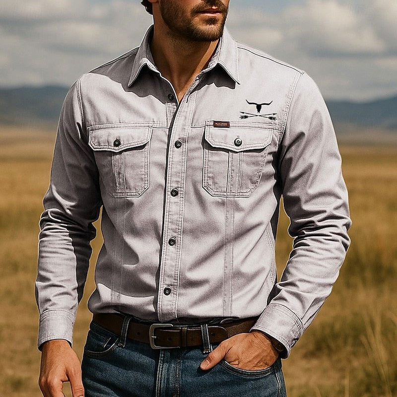 Roland | Men's Western Button-Front Work Shirt